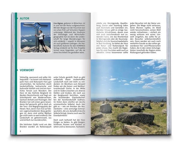 Produktbild: KOMPASS Wanderf&uuml;hrer Harz, 60 Touren