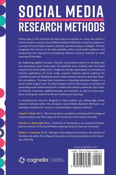 Produktbild: Social Media Research Methods