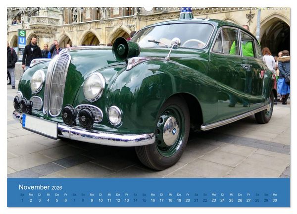 Produktbild: BMW Classics (Wandkalender 2026 DIN A2 quer), CALVENDO Monatskalender