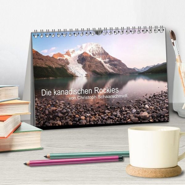 Produktbild: Die kanadischen Rockies (Tischkalender 2027 DIN A5 quer), CALVENDO Monatskalender
