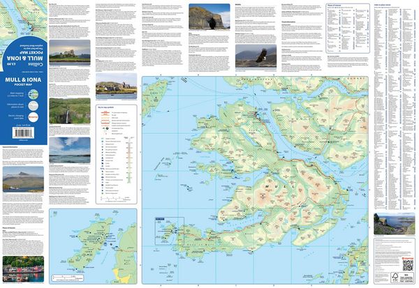 Produktbild: Mull and Iona Pocket Map