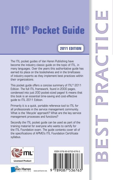 Produktbild: ITIL&reg; 2011 Edition - A Pocket Guide