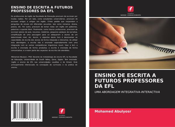 Produktbild: ENSINO DE ESCRITA A FUTUROS PROFESSORES DA EFL