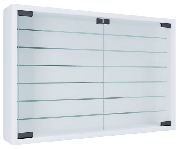 Hängevitrine Wandvitrine Sammel Deko Mandosa XL