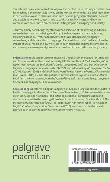 Produktbild: The Language of Social Media