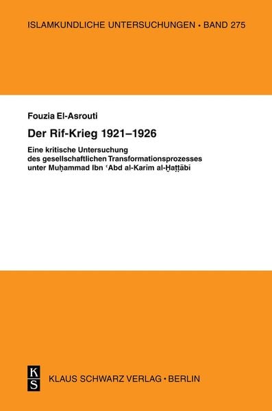 Produktbild: Der Rif-Krieg 1921-1926