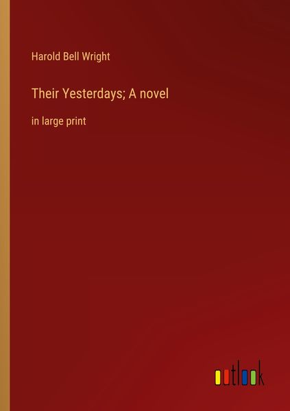 Produktbild: Their Yesterdays; A novel
