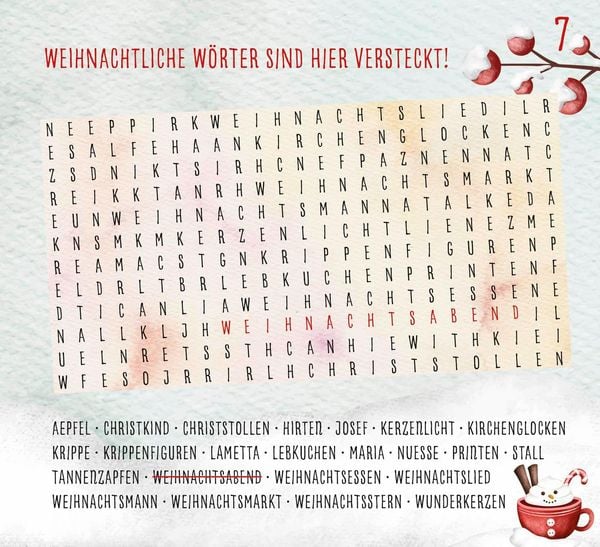 Produktbild: 24 x ultimativer R&auml;tselspa&szlig; f&uuml;r den Advent
