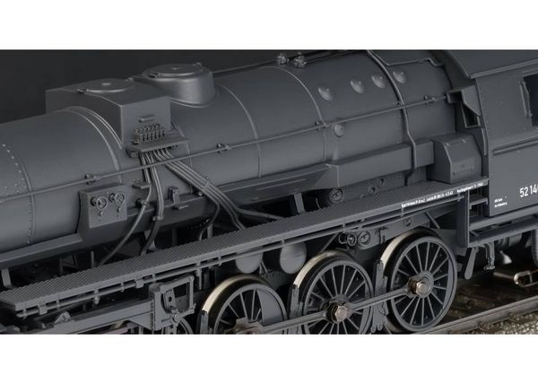 Produktbild: M&auml;rklin 39532 H0 G&uuml;terzug-Dampflok BR 52 der DR