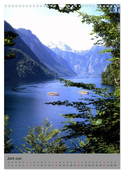 Produktbild: Wundersch&ouml;nes Berchtesgadener Land (Wandkalender 2026 DIN A3 hoch), CALVENDO Monatskalender