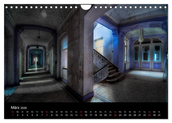 Produktbild: Lost Places - Auch der Verfall hat seinen Charme (Wandkalender 2026 DIN A4 quer), CALVENDO Monatskalender