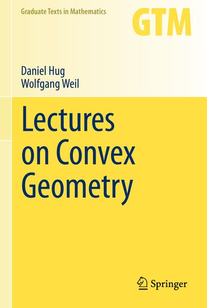 Produktbild: Lectures on Convex Geometry