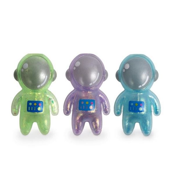 Produktbild: SPACE ADVENTURE Squeezy Light-Up Astronaut, 3-fach sortiert