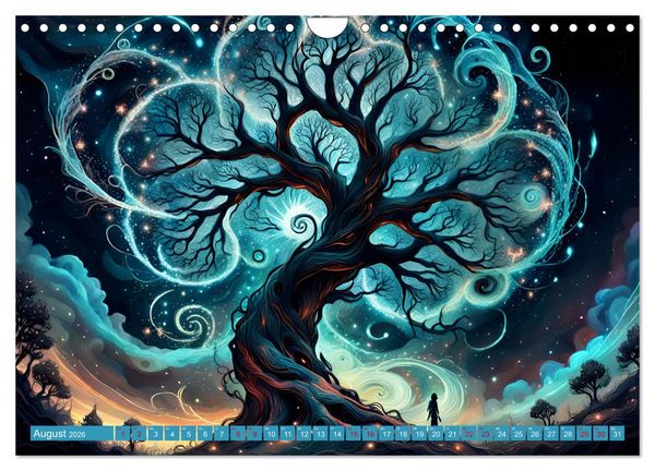 Produktbild: B&auml;ume wie Pers&ouml;nlichkeiten (Wandkalender 2026 DIN A4 quer), CALVENDO Monatskalender
