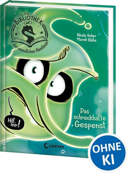 Produktbild: Die Bibliothek der unendlichen Abenteuer (Band 2) - Das schreckhafte Gespenst