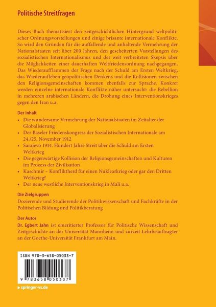 Produktbild: Politische Streitfragen