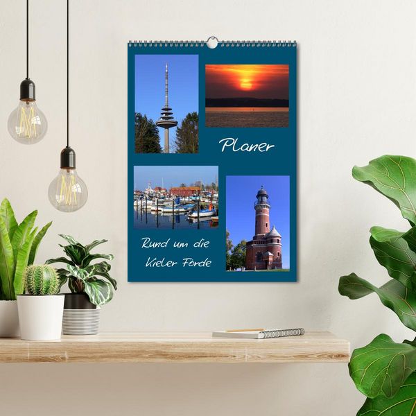 Produktbild: Rund um die Kieler F&ouml;rde / Planer (Wandkalender 2026 DIN A3 hoch), CALVENDO Monatskalender