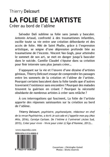 Produktbild: La folie de l'artiste