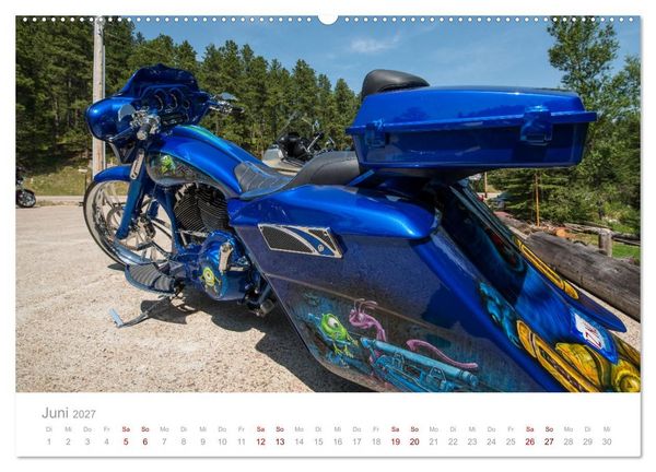 Produktbild: Sturgis - Die ber&uuml;hmteste Motorrad-Rallye der Welt (hochwertiger Premium Wandkalender 2027 DIN A2 quer), Kunstdruck in Hochglanz