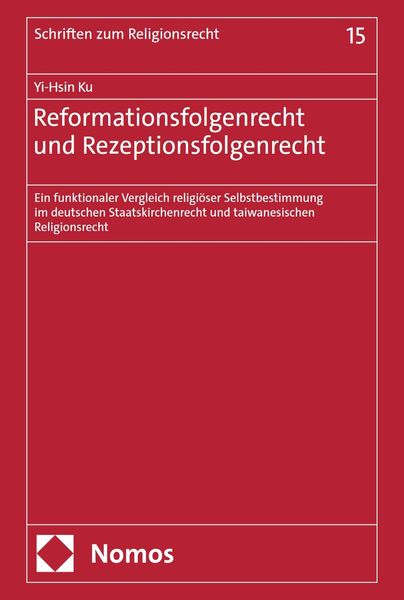 Produktbild: Reformationsfolgenrecht und Rezeptionsfolgenrecht
