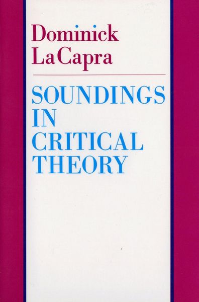 Produktbild: Soundings in Critical Theory