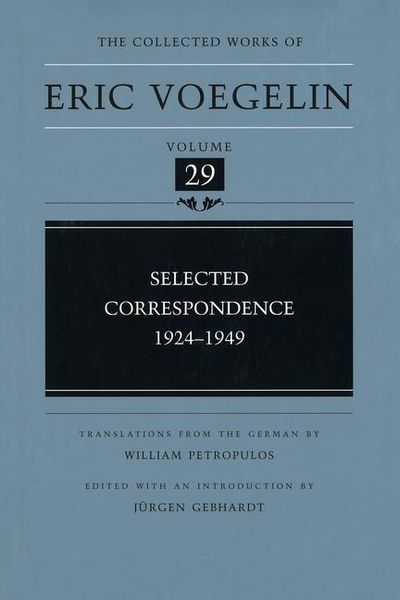 Produktbild: Coll Works Eric Voegelin V29 S