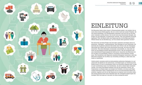 Produktbild: #dkinfografik. Politik einfach verstehen