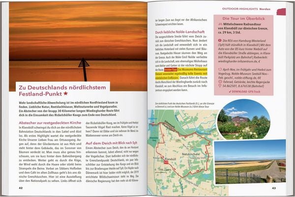 Produktbild: MARCO POLO OUTDOOR GUIDE Reisef&uuml;hrer Nordseek&uuml;ste Schleswig-Holstein