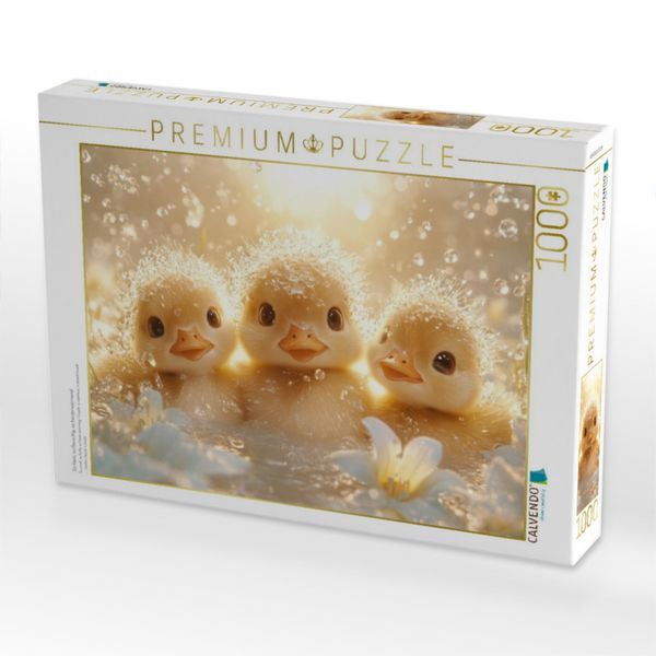 Produktbild: CALVENDO Puzzle So klein, so flauschig, so herzerw&auml;rmend | 1000 Teile Lege-Gr&ouml;&szlig;e 64x48cm Foto-Puzzle f&uuml;r gl&uuml;ckliche Stunden
