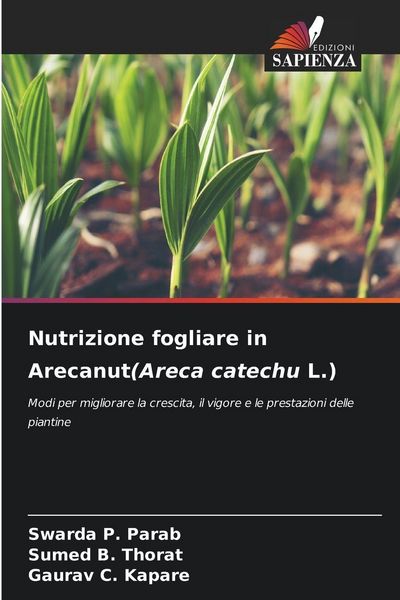 Produktbild: Nutrizione fogliare in Arecanut(Areca catechu L.)