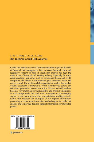 Produktbild: Bio-Inspired Credit Risk Analysis