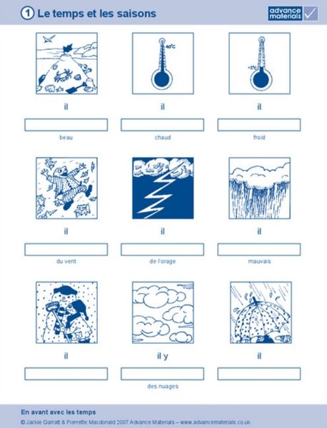 Produktbild: Garratt, J: En Avant Avec Les Temps Flashcards (31)