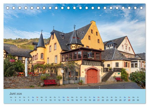 Produktbild: Moselansichten (Tischkalender 2026 DIN A5 quer), CALVENDO Monatskalender