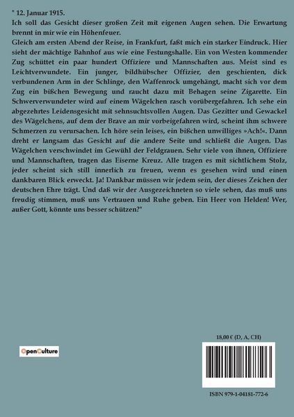 Produktbild: Reise zur deutschen Front