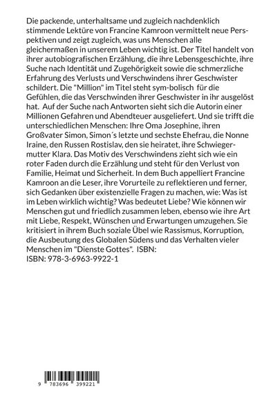 Produktbild: Sie gaben mir eine Million und verschwanden