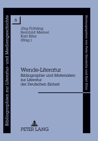Produktbild: Wende-Literatur