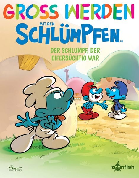 Groß werden mit den Schlümpfen: Der Schlumpf, der eifersüchtig war, Gebundene Ausgabe von Peyo,Falzar, Splitter-Verlag, 978-3-9872171-6-6