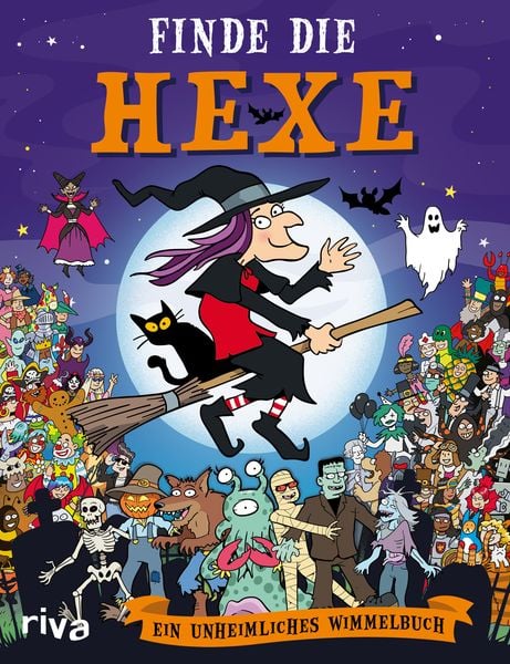 Finde die Hexe, Taschenbuch von , Riva, 9783742315595