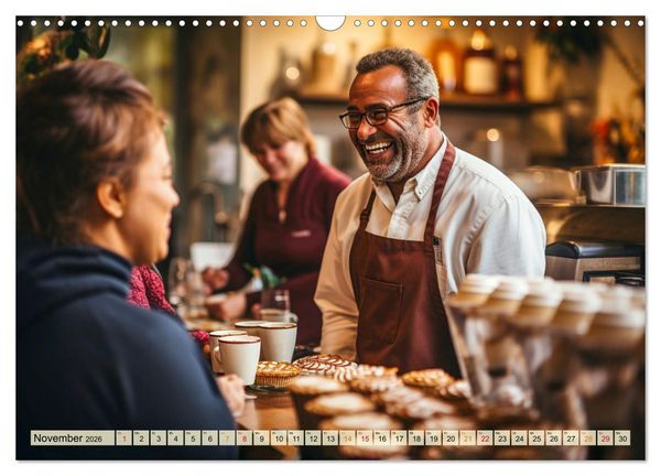 Produktbild: Mein Kaffee meine Bar (Wandkalender 2026 DIN A3 quer), CALVENDO Monatskalender