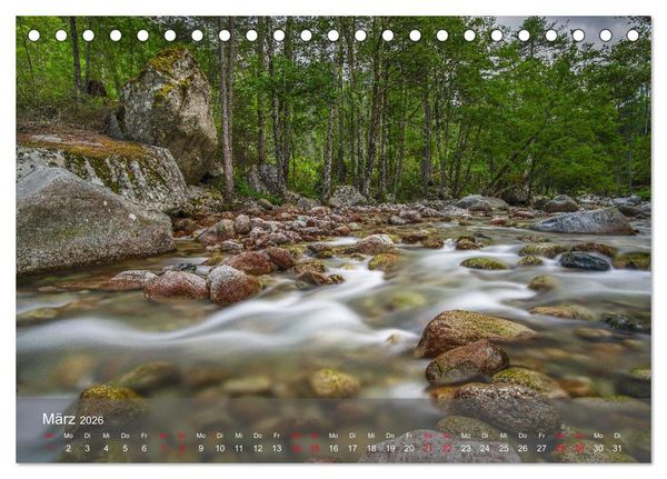 Produktbild: Korsika - Faszinierende Landschaften (Tischkalender 2026 DIN A5 quer), CALVENDO Monatskalender
