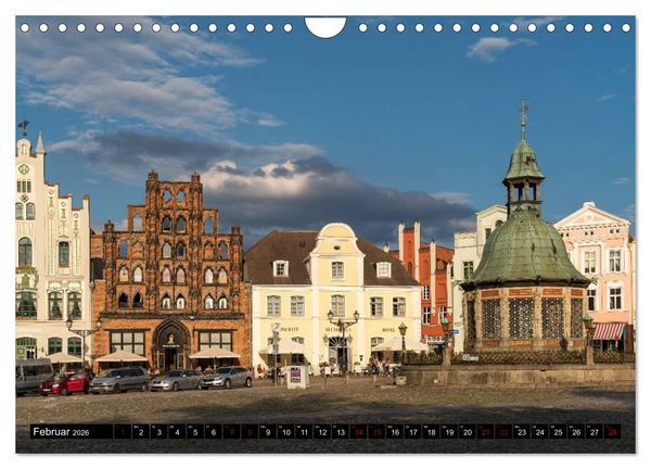 Produktbild: Hansestadt Wismar (Wandkalender 2026 DIN A4 quer), CALVENDO Monatskalender