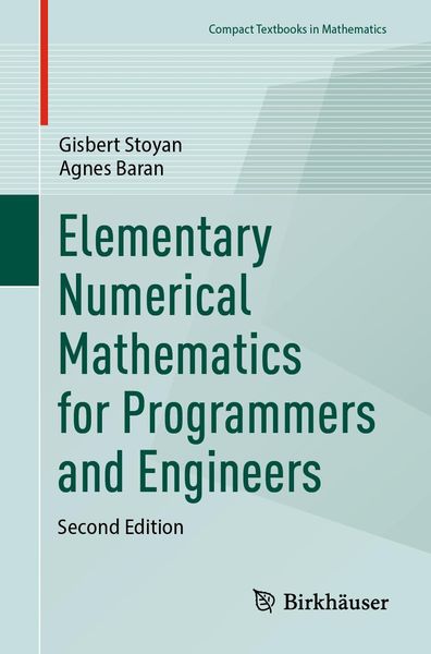 Produktbild: Elementary Numerical Mathematics for Programmers and Engineers