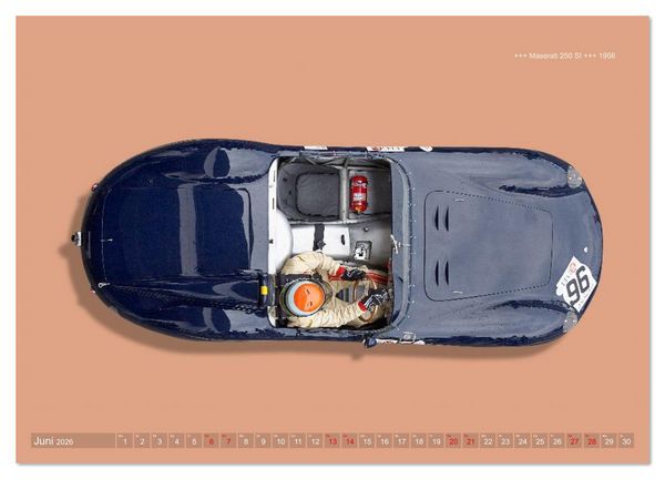 Produktbild: Two-Seater Racing Cars 1950-1960 (Wandkalender 2026 DIN A3 quer), CALVENDO Monatskalender