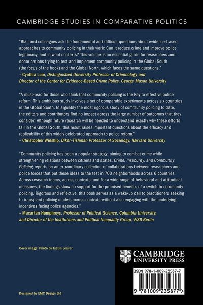 Produktbild: Crime, Insecurity, and Community Policing