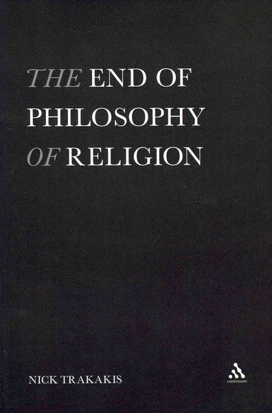 Produktbild: The End of Philosophy of Religion
