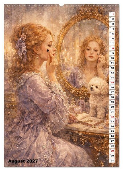 Produktbild: Glanz des Rokoko (hochwertiger Premium Wandkalender 2027 DIN A2 hoch), Kunstdruck in Hochglanz