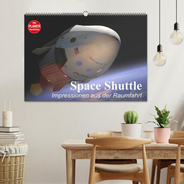 Produktbild: Space Shuttle. Impressionen aus der Raumfahrt (Wandkalender 2026 DIN A2 quer), CALVENDO Monatskalender