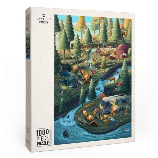 Camping Enjoyment - 1000 Piece Puzzle
