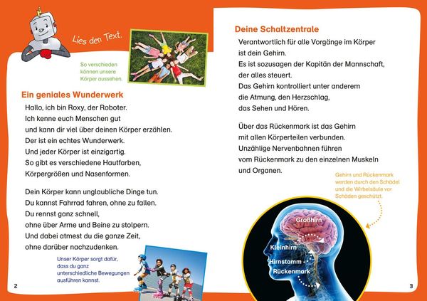 Produktbild: WAS IST WAS Erstes Lesen. Leser&auml;tsel Unser K&ouml;rper