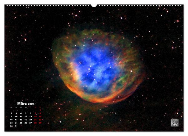 Produktbild: Neue Astrofotos von Stefan Ziegenbalg (hochwertiger Premium Wandkalender 2026 DIN A2 quer), Kunstdruck in Hochglanz